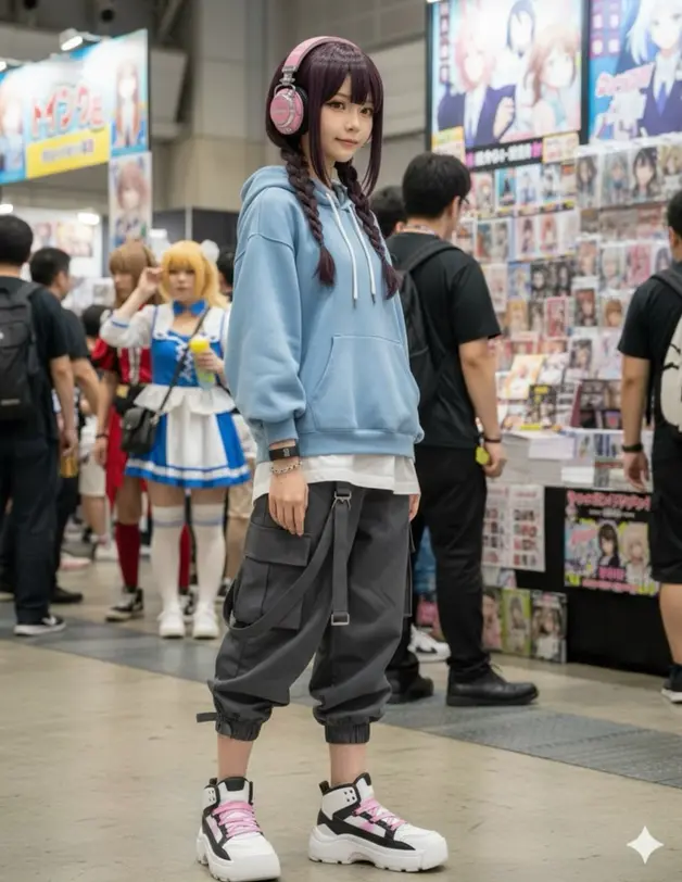 Anime to Real Coser Nano Banana 2.1 example