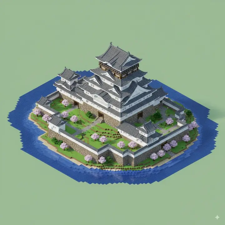 Minecraft-Style Scene Generation