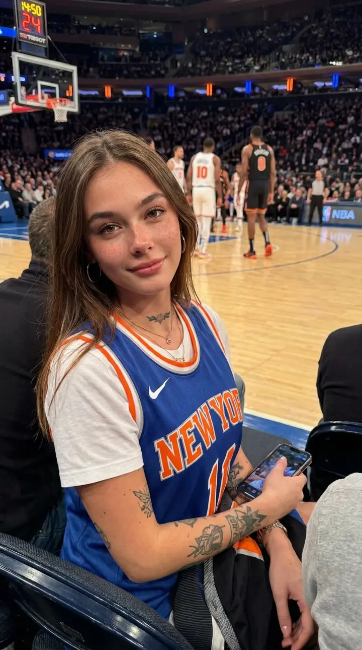 NBA Courtside Photo Nano Banana 2.1 example