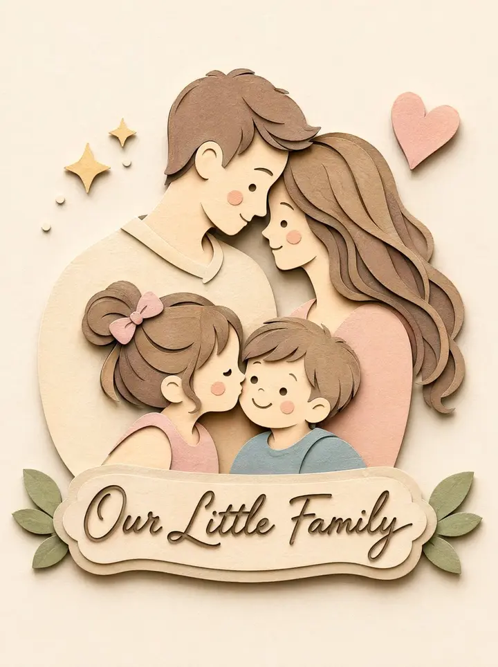 Papercraft Diorama Style Portrait Nano Banana 2.1 example