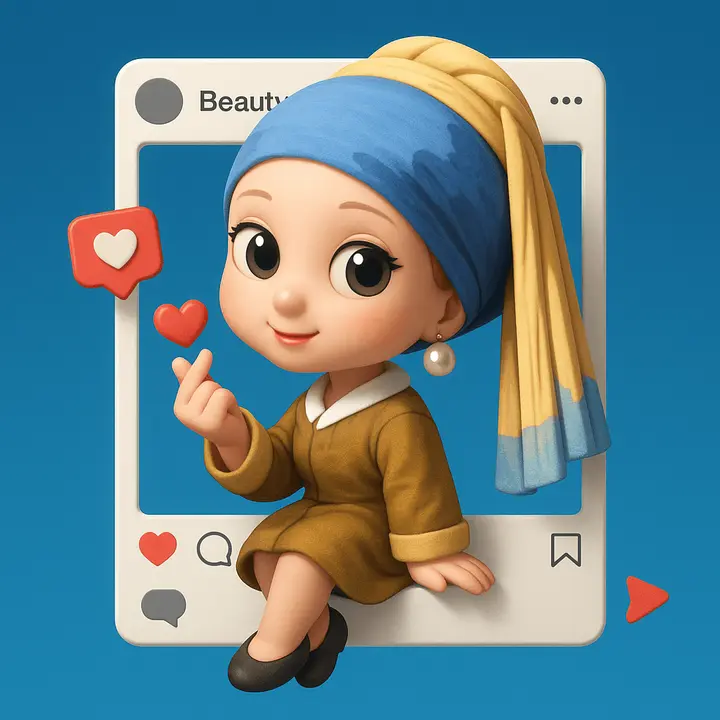 Social Media Frame Integration Nano Banana 2.1 example